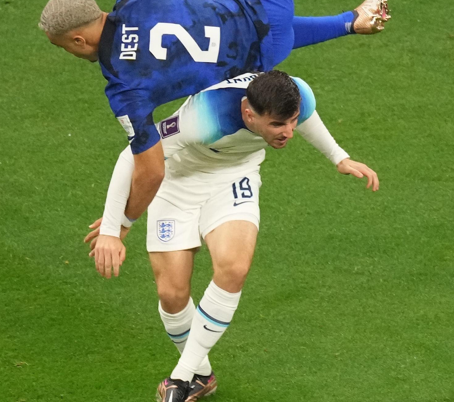 2022年英格兰世界杯,英格兰队,美国队,平局,小组赛